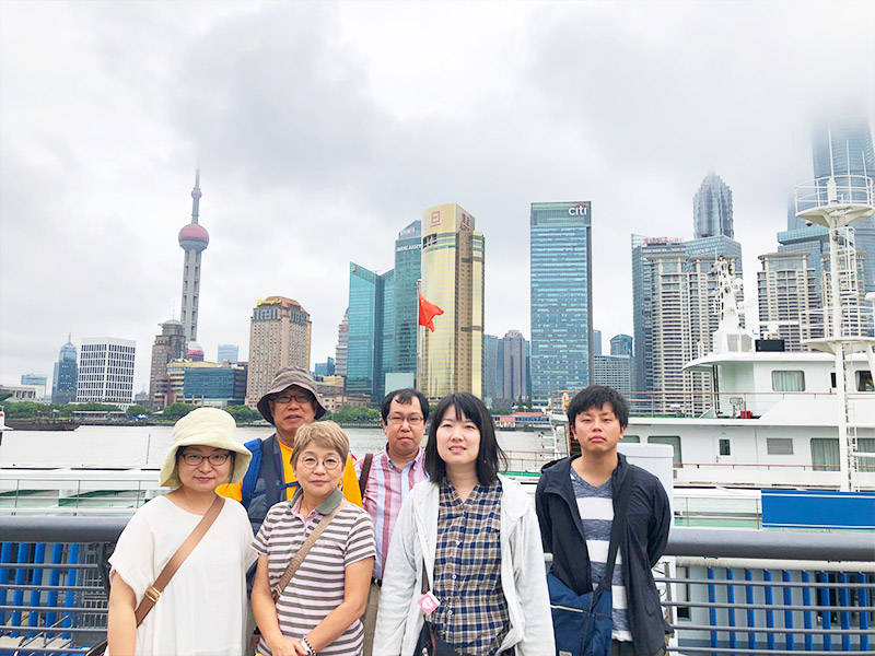 2019年研修旅行：上海にて